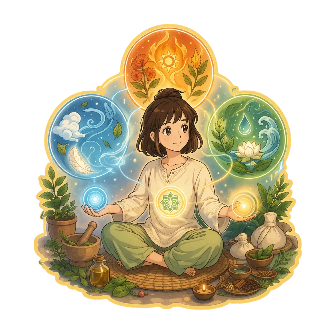 Ayurvedic Constitutional Calibration (Vata / Pitta / Kapha)