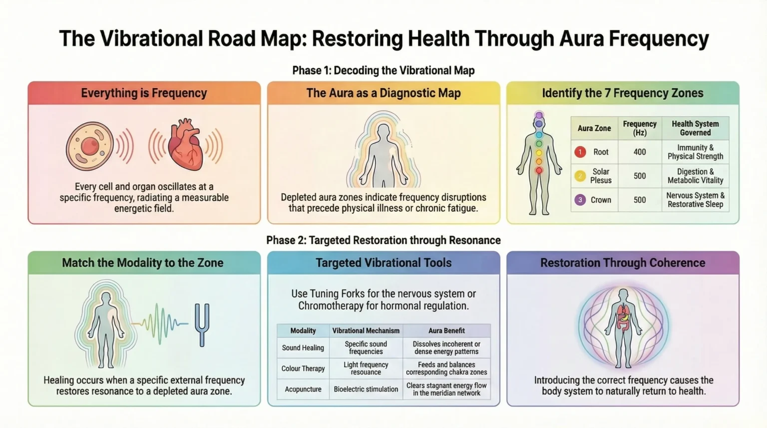 Aura Relate to Vibrational Medicine